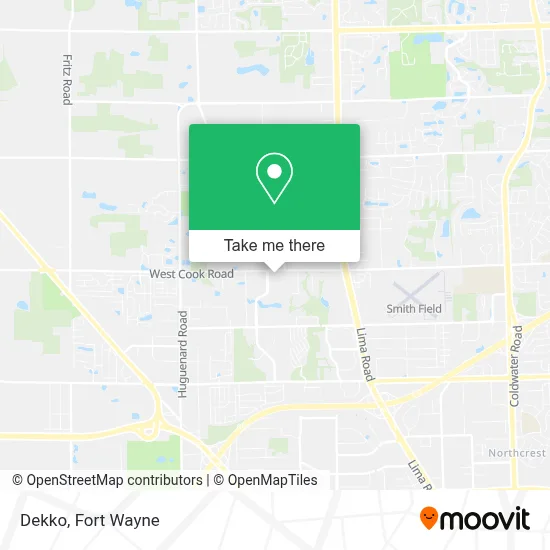 Dekko map