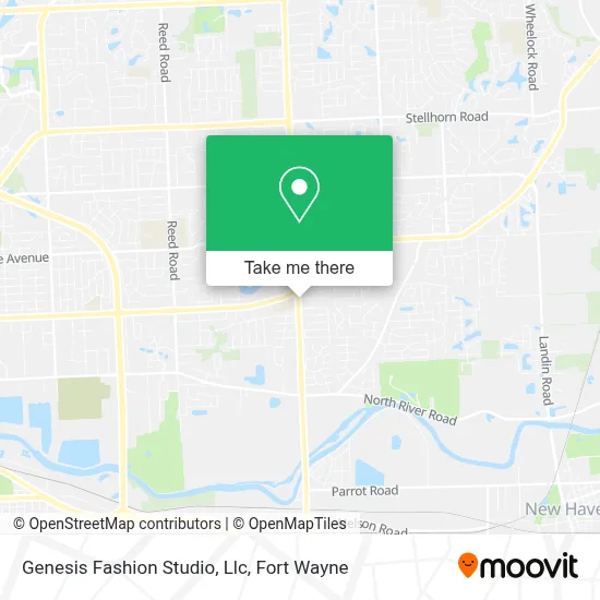 Genesis Fashion Studio, Llc map