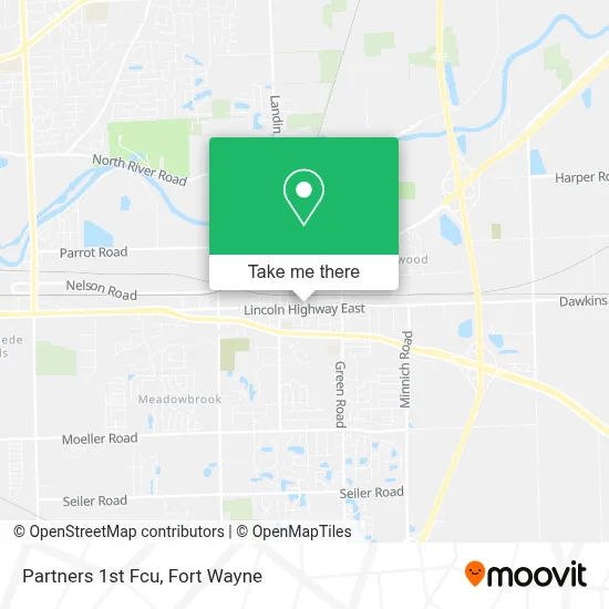 Partners 1st Fcu map