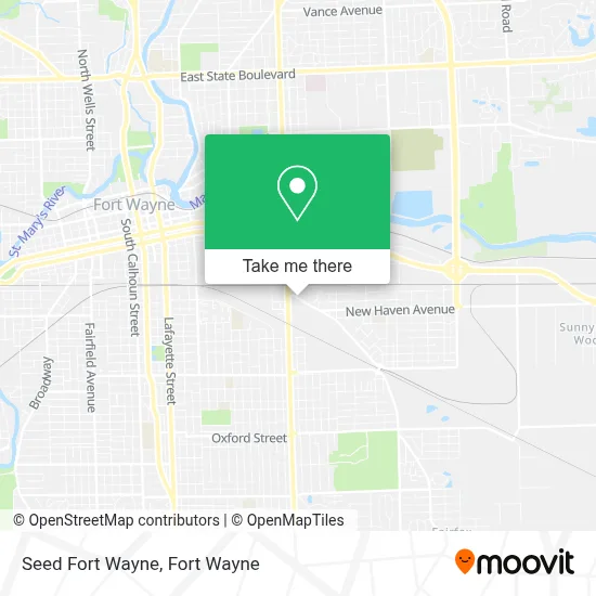Seed Fort Wayne map