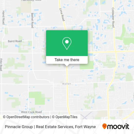 Pinnacle Group | Real Estate Services map