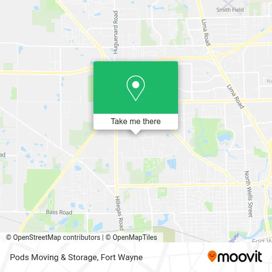 Pods Moving & Storage map