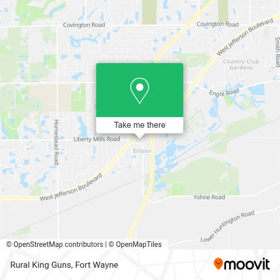 Rural King Guns map