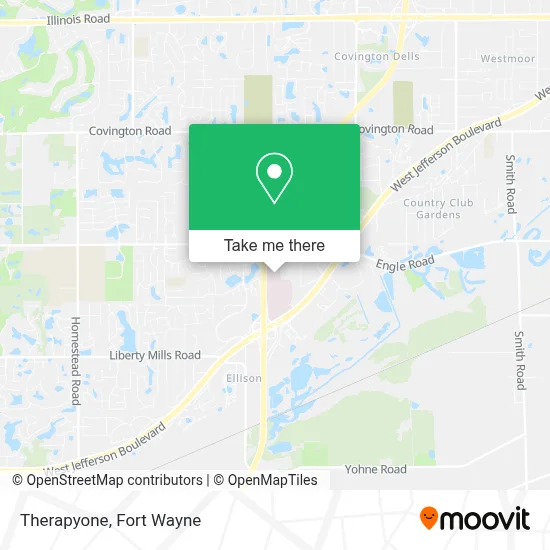 Therapyone map