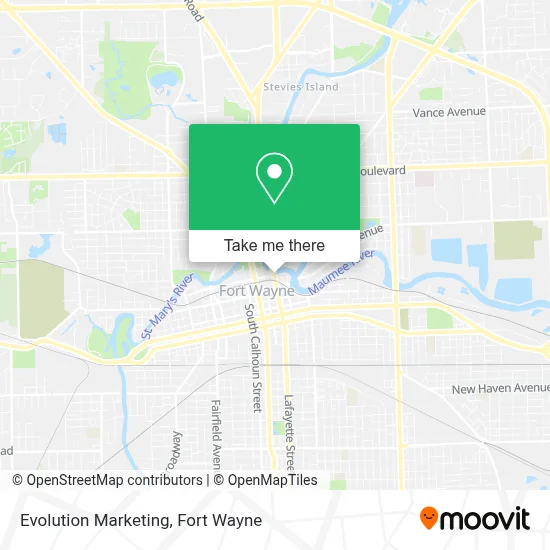 Evolution Marketing map