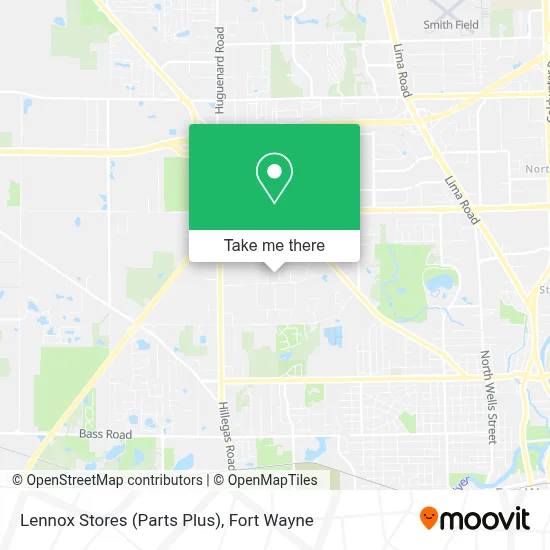 Lennox Stores (Parts Plus) map