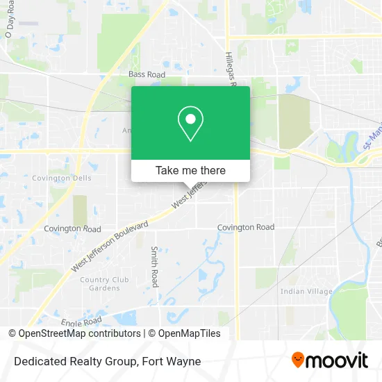Dedicated Realty Group map