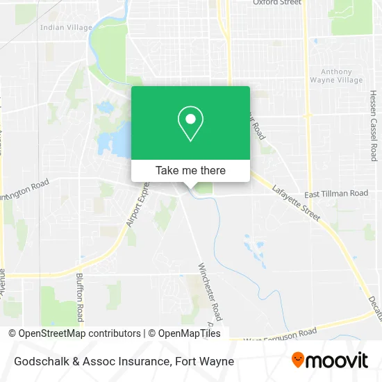 Godschalk & Assoc Insurance map