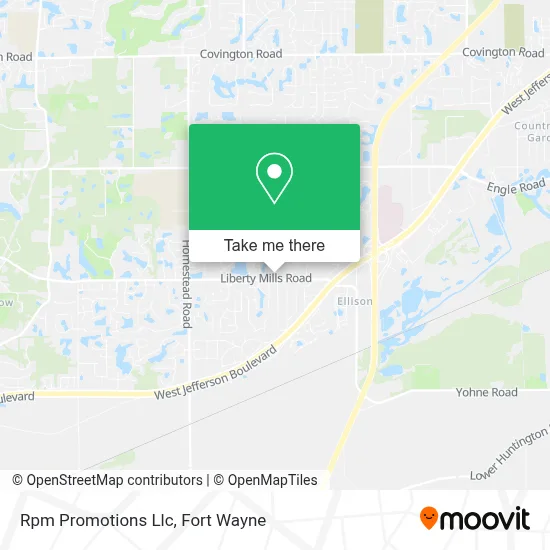 Mapa de Rpm Promotions Llc