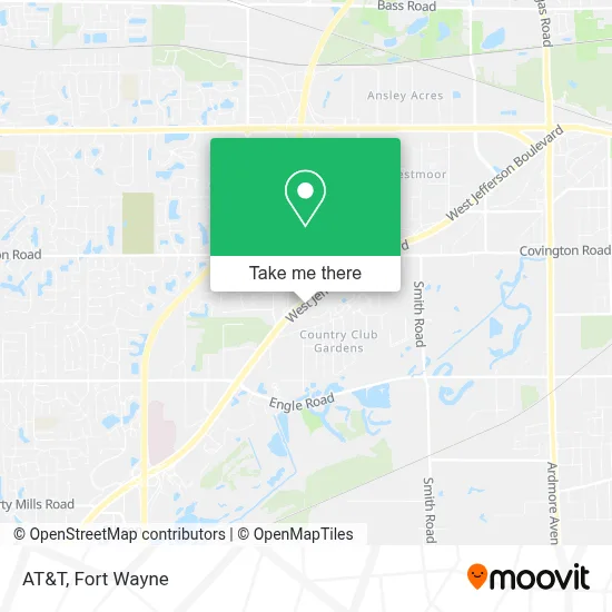 At&T map
