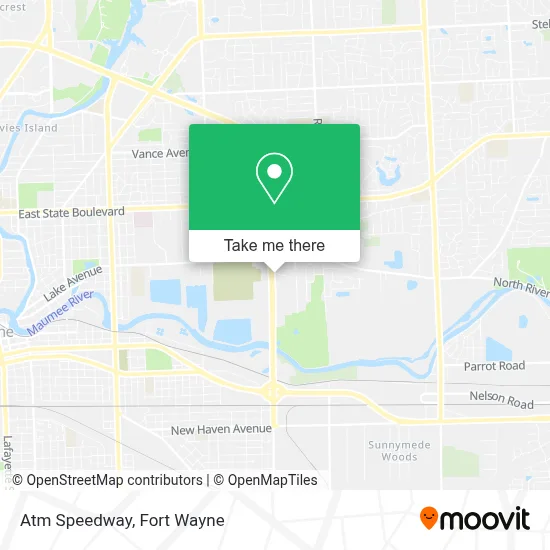 Atm Speedway map