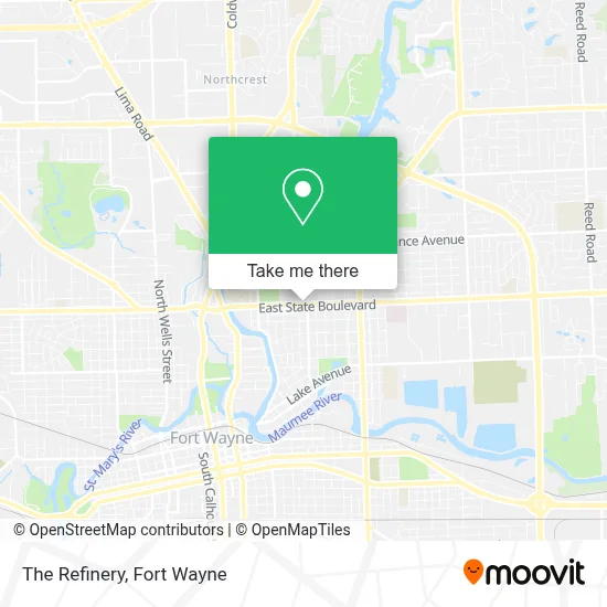 The Refinery map