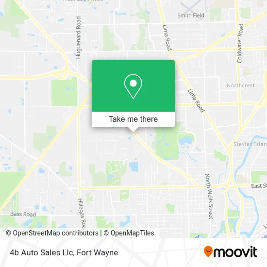 4b Auto Sales Llc map
