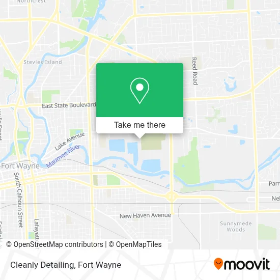 Cleanly Detailing map