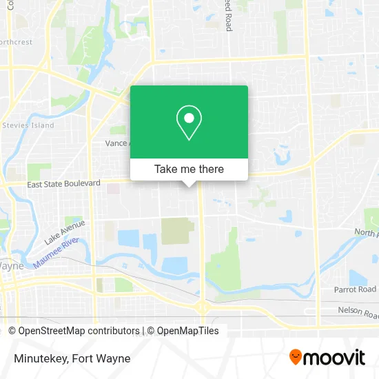 Minutekey map