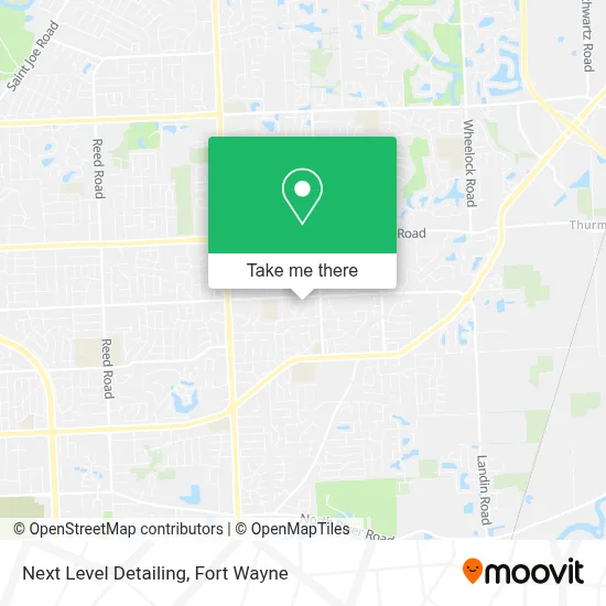 Next Level Detailing map