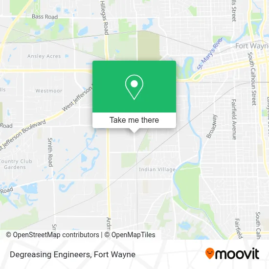 Degreasing Engineers map