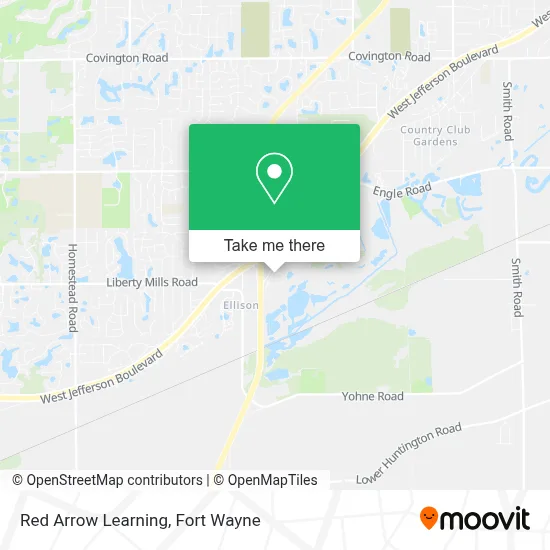Red Arrow Learning map