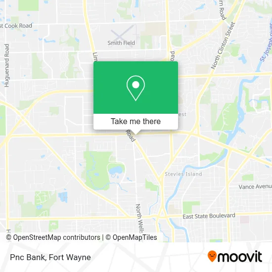 Pnc Bank map