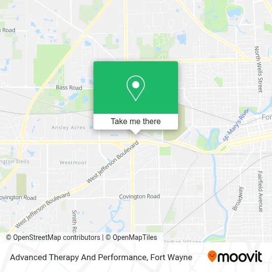 Advanced Therapy And Performance map