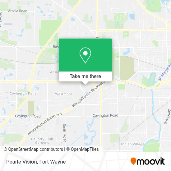 Pearle Vision map