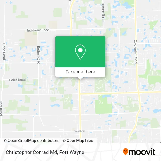 Christopher Conrad Md map