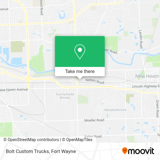 Bolt Custom Trucks map