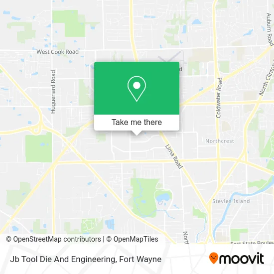 Jb Tool Die And Engineering map