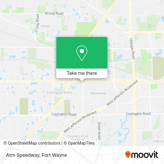 Atm Speedway map