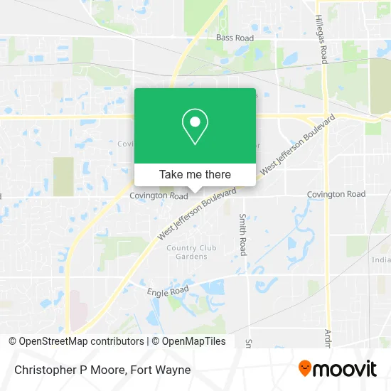 Christopher P Moore map