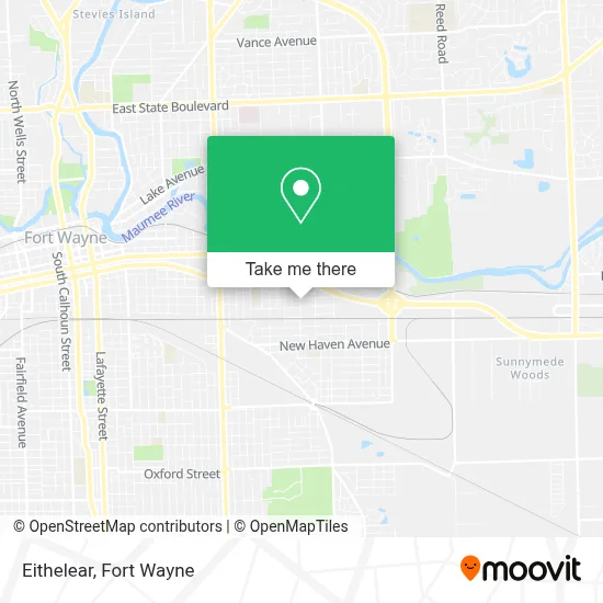 Eithelear map