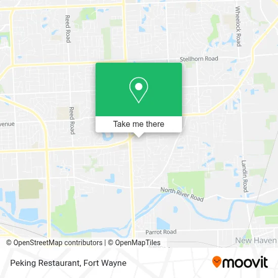 Peking Restaurant map
