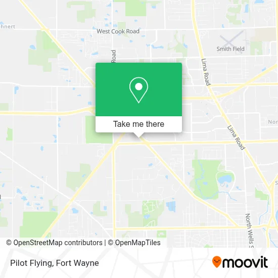 Pilot Flying map