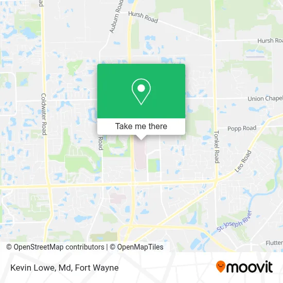 Kevin Lowe, Md map