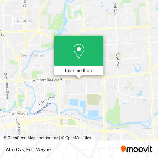Atm Cvs map