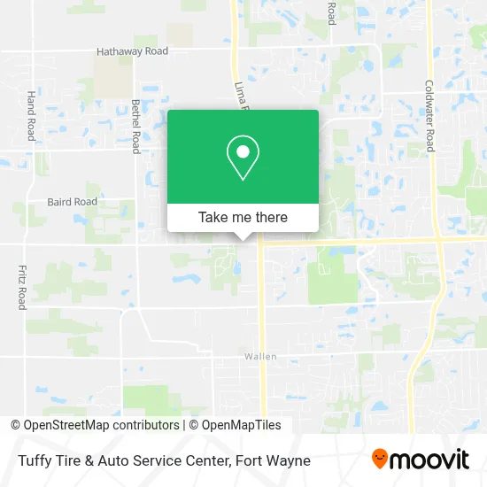 Tuffy Tire & Auto Service Center map