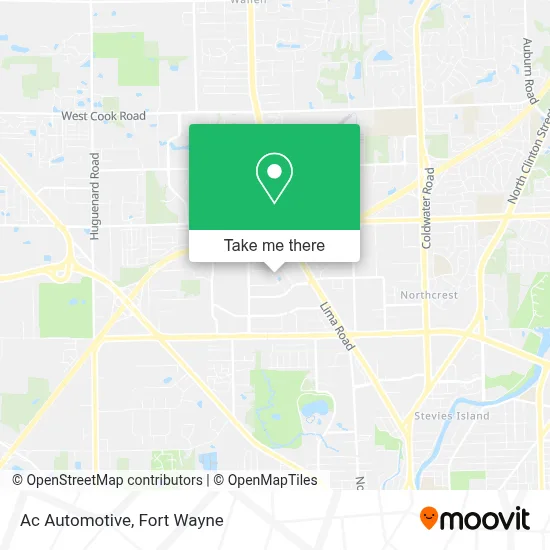 Ac Automotive map