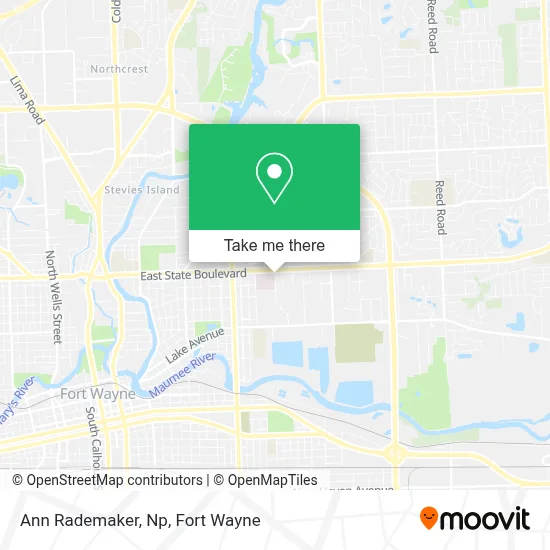 Ann Rademaker, Np map