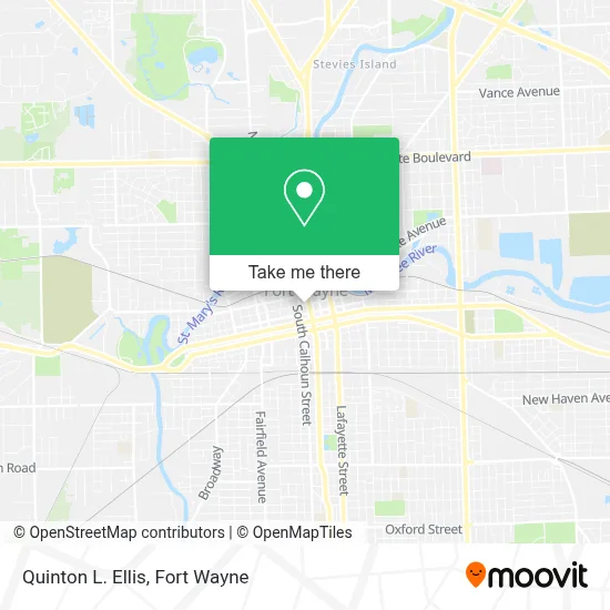 Quinton L. Ellis map
