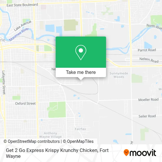 Get 2 Go Express Krispy Krunchy Chicken map