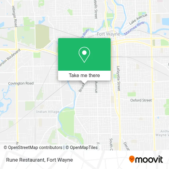 Mapa de Rune Restaurant