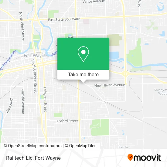 Mapa de Ralitech Llc