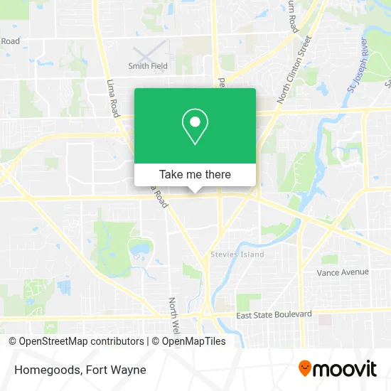 Homegoods map