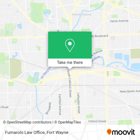 Fumarolo Law Office map