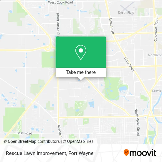 Rescue Lawn Improvement map