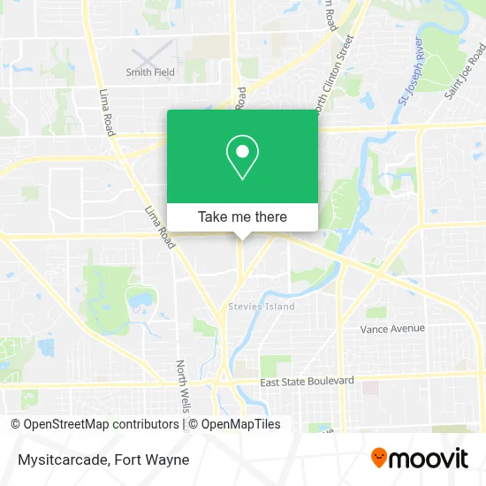 Mysitcarcade map