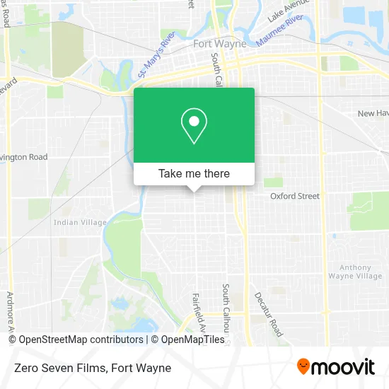 Zero Seven Films map