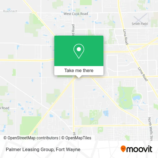 Palmer Leasing Group map