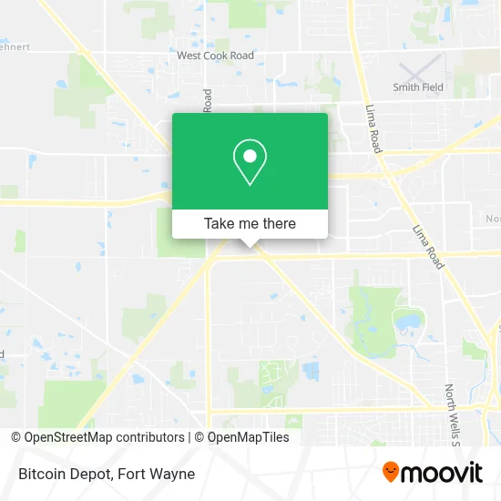 Bitcoin Depot map