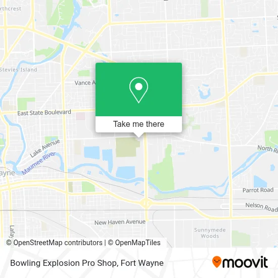 Bowling Explosion Pro Shop map
